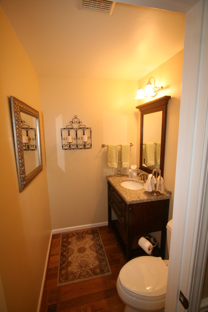 Skinnar downstairs bath