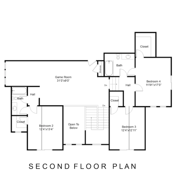 Lot 2 WO – 2nd Floor Plan