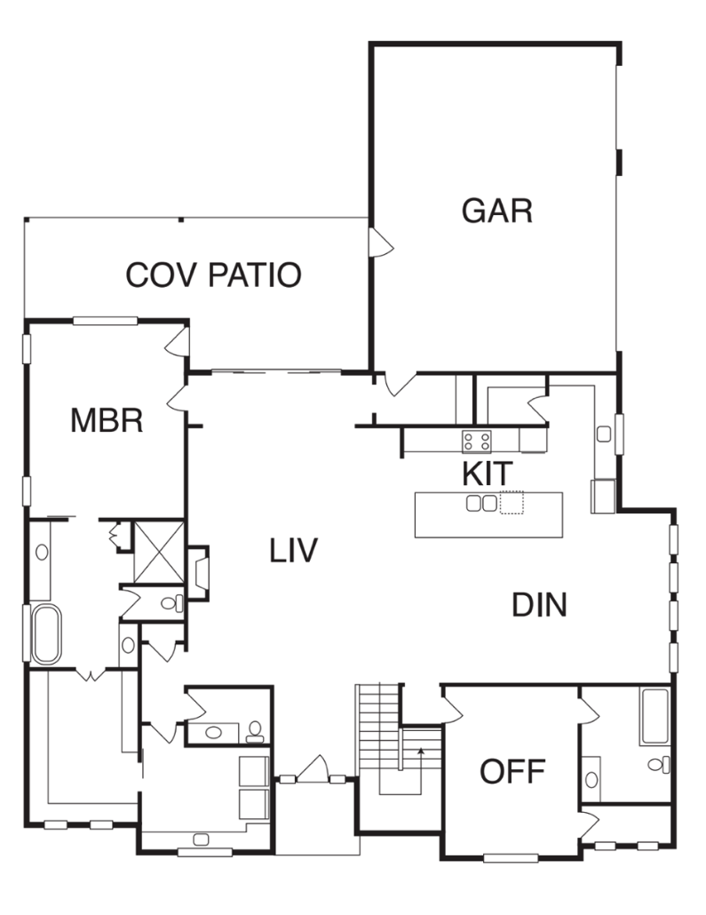 Lot 2 WO – 1st Floor Plan (Updated)
