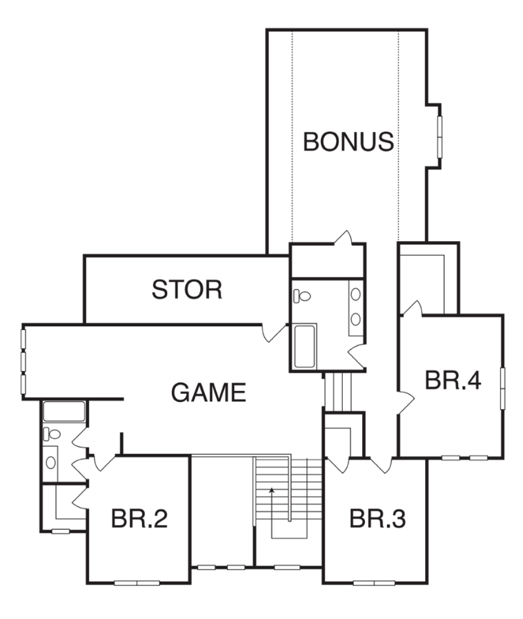 Lot 2 WO – 2nd Floor Plan (Updated)
