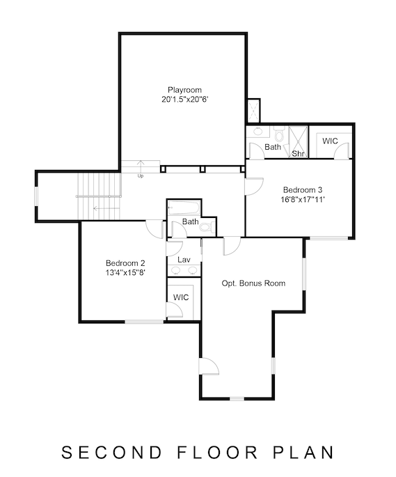 5308 Williard Rd – 2nd Floor Plan